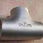 Stainless Steel Sanitary Welded Equal Long Tee Polishing Pipe Fittings
