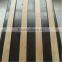Full poplar curved or flat wooden bed slat with paper