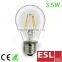 2016 hot sale newest led filament bulb 4w e27                        
                                                Quality Choice