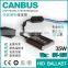 2016 high quality 35w slim 12v canbus xenon ballast , Factory High Quality AC Canbus Pro HID Ballast 35W 55W for car headlight