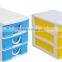 Decorative storage boxes Storage plastic boxes Supply fashion cute plastic sundries drawer storage rack
