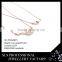 Liwan plaza jewelry for women fashion gold plated sterling silver necklace