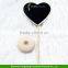 10pcs Love Heart Chalkboard Blackboard Wedding Table Numbers Place card Office Memo