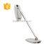 fancy bedroom furniture half moon glass wall light marine aluminum alloy arm