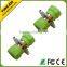 FC Simplex Plastic Square Type Fiber Optic Adapter