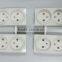 Factory directly sales European standard 3D wall panel , panel socket