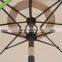 3M PATIO GARDEN UMBRELLA AIRVENT MARKET OUTDOOR NEW PARASOL SUN SHADE