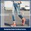 New fashion blue stretchable casual ladies jeans cheap denim short hot pants