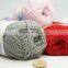 Long Staple Fibre Cashmere BABY Knitting FANCY Yarn for Needle 6MM