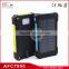 8000mAh led light double USB solar charger waterproof for mobile phone
