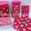 Pink Handmade Paper Gift Boxes