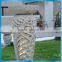 Stone sculpture light up flower pots