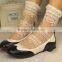Fiberglass baroque transparent socks for women                        
                                                Quality Choice