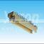 2.54mm pitch 16 pin three row DIN 41612 straight male DIN connector