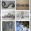 Forged/Cast Decorative Wrought Iron C/S Scrolls, Wrought Iron Metal Ornaments For Gates/Fences/Stairs/Railings Art.5059-5066