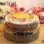Wholesale high quality wedding cake stand with crystal for wedding & party decoration(CAKE-003)