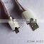 Best selling MICRO spring dual color round cable