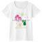 Fashion Women Custom Numbers Design Hot Fix t Shirt Wholesale