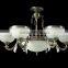 popular classical glass ball decorative fixture ceiling lamps with traditional metal