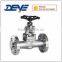 SS304 or SS316 Forged Flanged Gate Valve