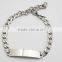 Fashion 316L Stainless Steel Tags Bracelet