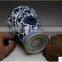 Qing Dynasty antique porcelain ceramic jingdezhen blue and white vase for collection