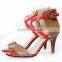 Slim Heel Leather Classic sandals PUMPS SHOES
