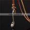 2016 New Leather Spoon Bronze Alloy Pendant