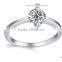 2014 Best Selling Customized Women Simple Elegant Engagement Ring in 916 Gold