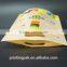 Moisture Proof foil plastic Laminated kraft paper bag with clear window