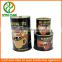 Hot Sale Custom Printed Coffee tin can Empty Coffee tin Cardboard Coffee Cans