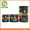 wholesale custom coffee tin cans with window