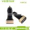 factory price 4.2Amp 3 usb car charger for apple iphone6