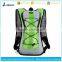 Wholesale waterproof hydration cycling reflective backpack bag with helmet net bag