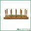 Bamboo Kitchen Dish Holder and Plate