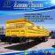 2015 Hot Sale 3 axles flatbed semi trailers for sale with movable side walls