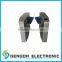 304 stainless steel RS485 high sensitive access control retractable flap barrier turnstile mechanism