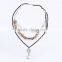 European style vintage key pendant layered chain necklace                        
                                                                                Supplier's Choice