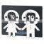 Boy and Girl Flip Clock