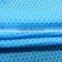 football pattern blue 150gsm net warp sportswear lycra nylon fabric