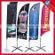 Hot selling screen printing advertising flying banner