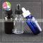 trade assurance matte black 30ml glass dropper bottles cosmetic black frosted essential oil dropper glass