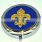 High Quality Materials Fleur De Lis pill box