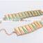 wholesale cheap epoxy bracelet ,Fashion Charm Jewelry gold bracelet ,European and American 2016 latest fashion gold bracelet