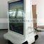 Light box for outdoor advertising, bike trailer with audio system, YES-M3