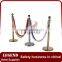 Retractable Belt Stanchion metal crowd control barrier