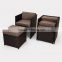 (AN-802BR)garden ridge outdoor  Rattan furniture Of Hot Sale And High Quadining set table and chair sofa set