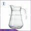 Hot-selling big size 1.3L glass beer pitcher for wholesale