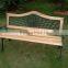 Patio Classic Wooden and Cast Iron Garden Bench