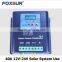Top quality 40A 12V-24V PWM Solar Panel Battery Regulator Charge Controll LCD Solar Charge Controller for industrial products